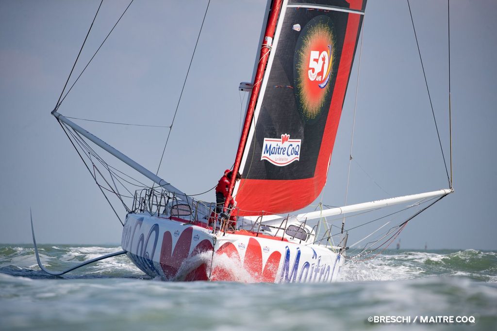 maitre coq iv bateau à foils