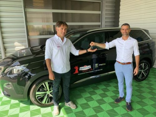 engagement garage david auprès de yannick bestaven